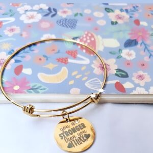 Pulsera Eres mós fuerte de lo Crees