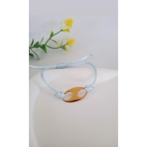 Soft Adjustable Blue Brazalete