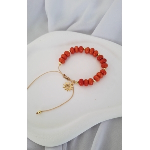 Pulsera Color Ladrillo